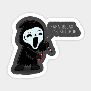 Funny Ghostface Sticker